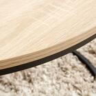 円形ネストテーブル (IW ナチュラル) 10枚目画像