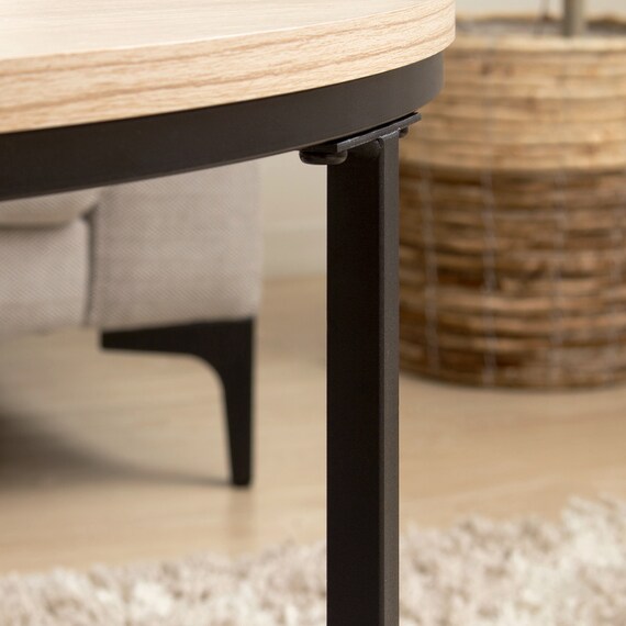 円形ネストテーブル (IW ナチュラル) 13枚目画像