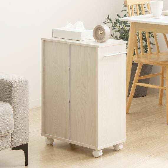 押入れクローゼット収納  (IW2545 幅25×奥行45cm ホワイトウォッシュ) 4枚目画像