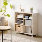 押入れクローゼット収納  (IW2575 幅25×奥行75cmホワイトウォッシュ) 2枚目画像