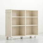 押入れクローゼット収納  (IW2575 幅25×奥行75cmホワイトウォッシュ) 4枚目画像