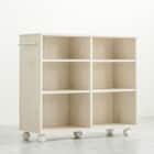 押入れクローゼット収納 (IW2575 幅25×奥行75cmホワイトウォッシュ) 4枚目画像