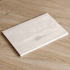 押入れクローゼット収納 (IW2575 幅25×奥行75cmホワイトウォッシュ) 5枚目画像