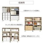 押入れクローゼット収納  (IW2575 幅25×奥行75cmホワイトウォッシュ) 15枚目画像