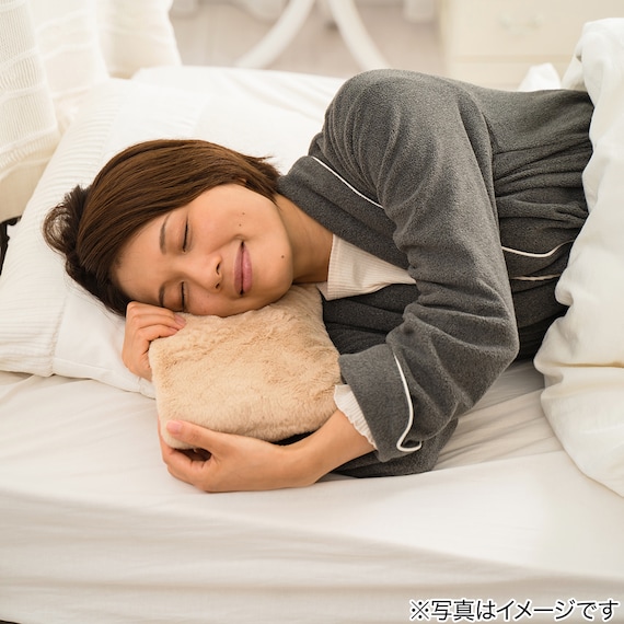 蓄熱式 電気湯たんぽ(キャメル) 5枚目画像