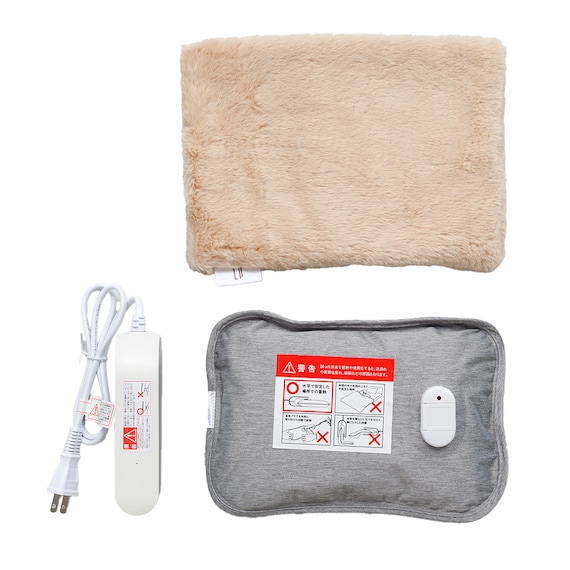 蓄熱式 電気湯たんぽ(キャメル) 7枚目画像