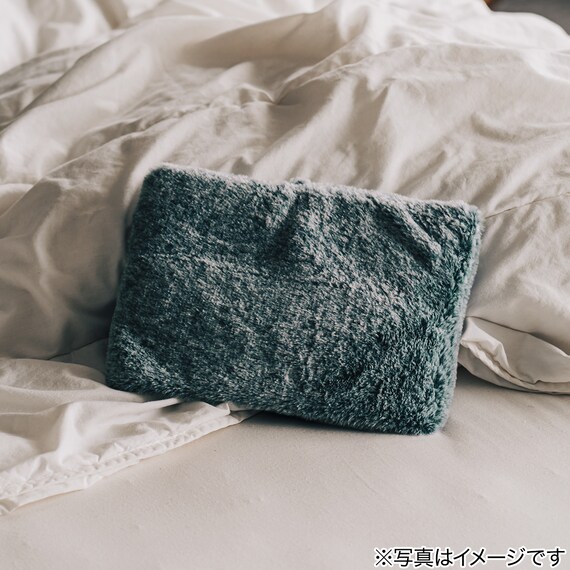 蓄熱式 電気湯たんぽ(ブルーグレー) 3枚目画像