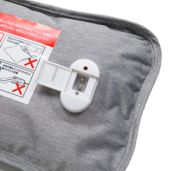 蓄熱式 電気湯たんぽ(ブルーグレー) 9枚目画像