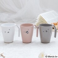 【デコホーム商品】コップ(ホワイト ミッフィーM)