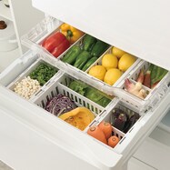 野菜・冷凍室用伸縮ストッカー深型