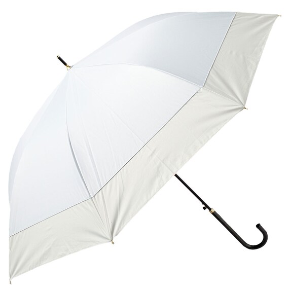 UVペールバイカラー 長傘(ブルー) 1枚目画像