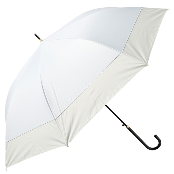 UVペールバイカラー 長傘(ブルー) 1枚目画像