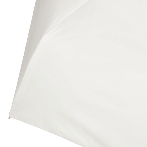 【晴雨兼用】オールウェザー折りたたみ傘 遮熱 (アイボリー) 6枚目画像