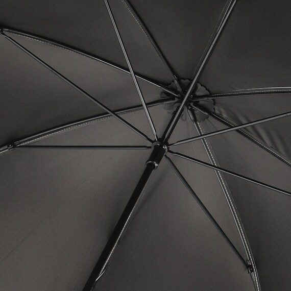 【晴雨兼用】UVノーブルリボン長傘 (ホワイト) 5枚目画像