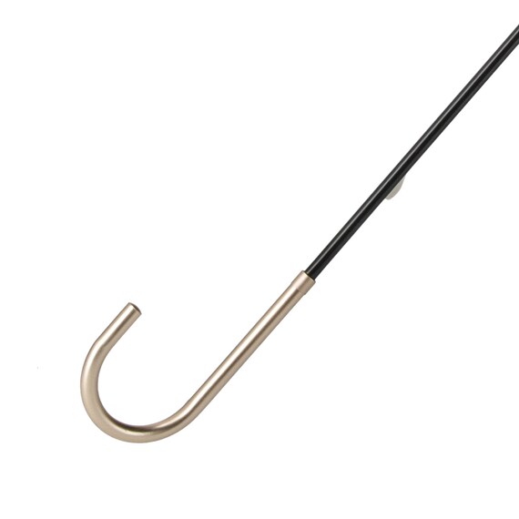 【晴雨兼用】UVノーブルリボン長傘 (ホワイト) 6枚目画像