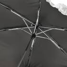【晴雨兼用】UVフレンチフリル折りたたみ傘 (アイボリー) 7枚目画像
