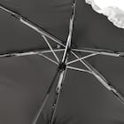 【晴雨兼用】UVフレンチフリル折りたたみ傘 (アイボリー) 7枚目画像