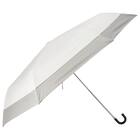 【晴雨兼用】UVニュアンスバイカラー折りたたみ傘 (ホワイト) 1枚目画像