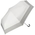 【晴雨兼用】UVニュアンスバイカラー折りたたみ傘 (ホワイト) 2枚目画像