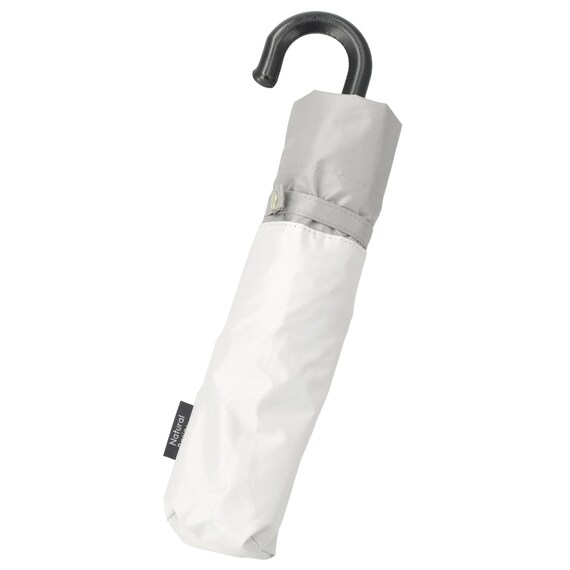 【晴雨兼用】UVニュアンスバイカラー折りたたみ傘 (ホワイト) 8枚目画像