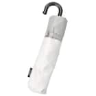 【晴雨兼用】UVニュアンスバイカラー折りたたみ傘 (ホワイト) 8枚目画像