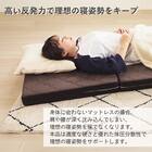 しっかり支える吸水速乾スリムマットレス (厚さ12cm/ブルー) 6枚目画像