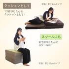 しっかり支える吸水速乾スリムマットレス (厚さ12cm/ブルー) 12枚目画像