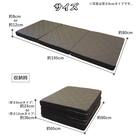 しっかり支える吸水速乾スリムマットレス (厚さ12cm/ブルー) 19枚目画像