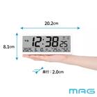 無線LAN対応デジタル温湿時計(T801) 2枚目画像