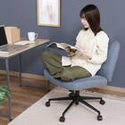 広々座面であぐらがかけるチェア (ブルー) 2枚目画像