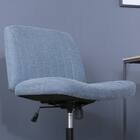 広々座面であぐらがかけるチェア (ブルー) 8枚目画像