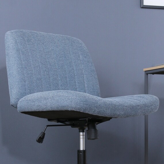 広々座面であぐらがかけるチェア (ブルー) 8枚目画像