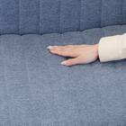 広々座面であぐらがかけるチェア (ブルー) 10枚目画像