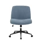 広々座面であぐらがかけるチェア (ブルー) 11枚目画像