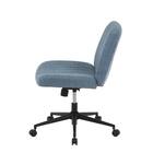 広々座面であぐらがかけるチェア (ブルー) 12枚目画像