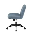 広々座面であぐらがかけるチェア (ブルー) 12枚目画像