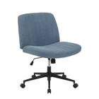 広々座面であぐらがかけるチェア (ブルー) 14枚目画像