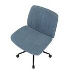 広々座面であぐらがかけるチェア (ブルー) 15枚目画像