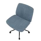 広々座面であぐらがかけるチェア (ブルー) 15枚目画像