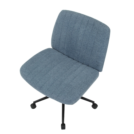 広々座面であぐらがかけるチェア (ブルー) 15枚目画像