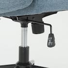 広々座面であぐらがかけるチェア (ブルー) 19枚目画像