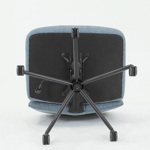 広々座面であぐらがかけるチェア (ブルー) 21枚目画像