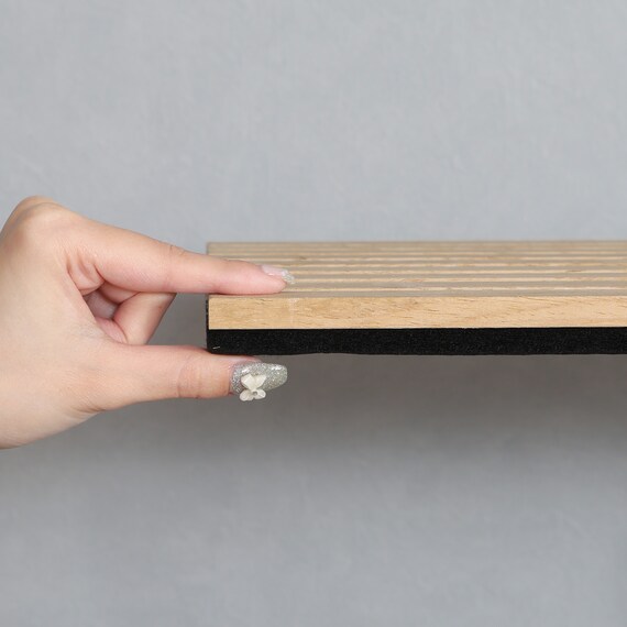 吸音ウォールパネル 80x40(ナチュラル) 4枚目画像