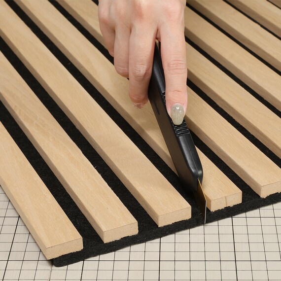 吸音ウォールパネル 80x40(ナチュラル) 9枚目画像