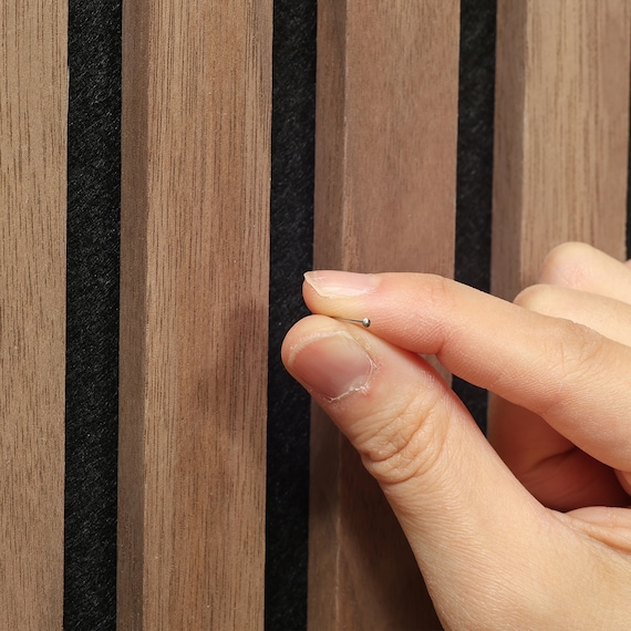 吸音ウォールパネル 80x40(ミドルブラウン) 10枚目画像