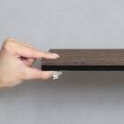 吸音ウォールパネル 80x40(ダークブラウン) 4枚目画像