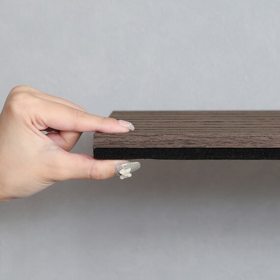 吸音ウォールパネル 80ｘ40(ダークブラウン) 4枚目画像