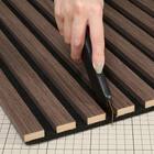 吸音ウォールパネル 80ｘ40(ダークブラウン) 6枚目画像