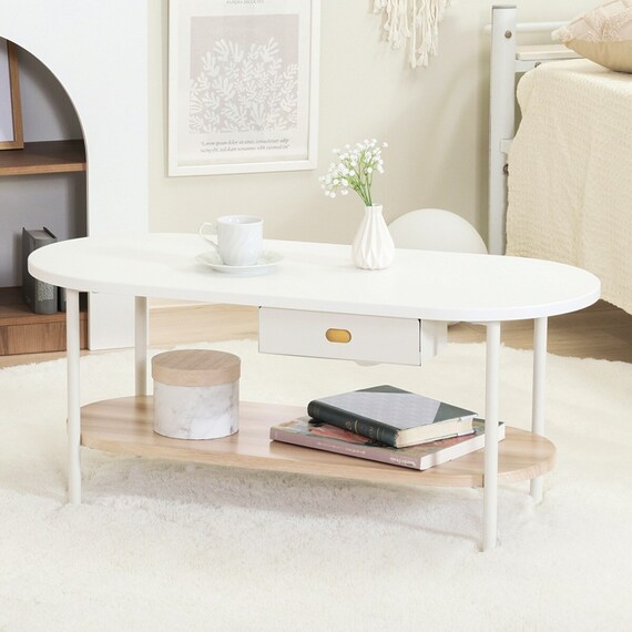 ティッシュも収納できる棚付きテーブル (NA) | ニトリネット【公式 