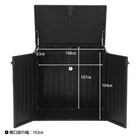 大容量 屋外収納庫(755L) 18枚目画像